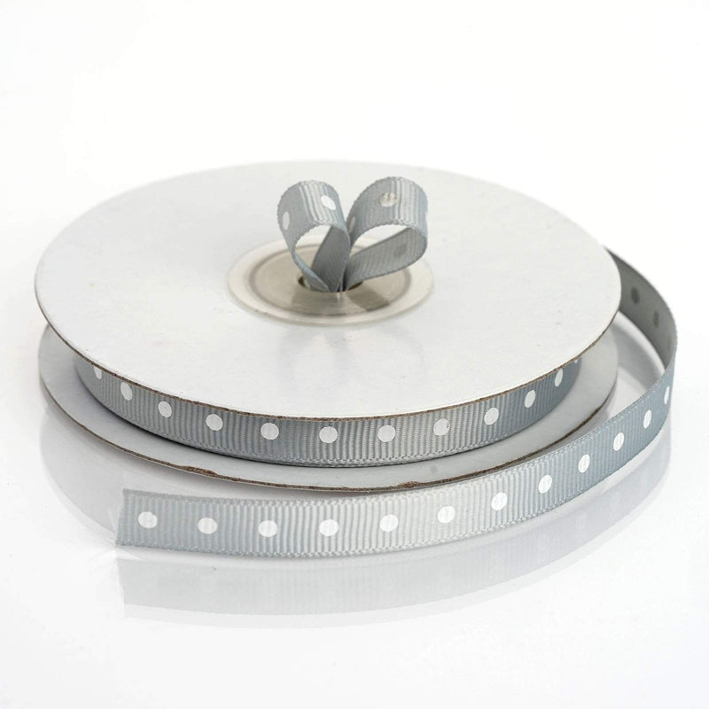 3/8" 25 yards Polka Dot Grosgrain Ribbon