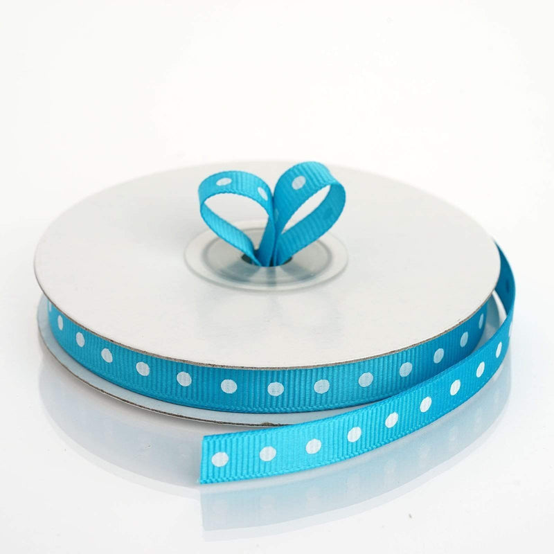 3/8" 25 yards Polka Dot Grosgrain Ribbon
