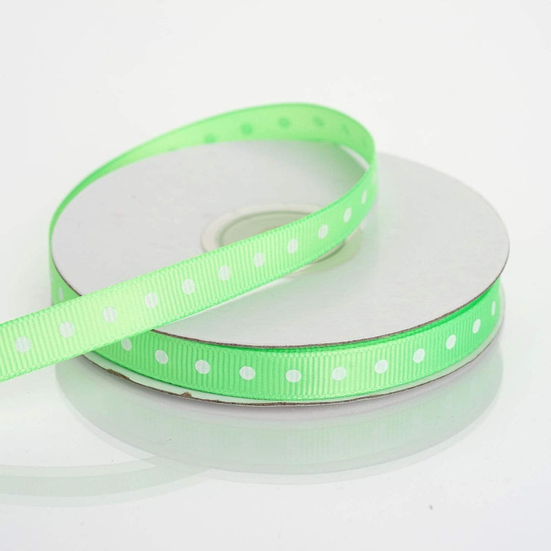 3/8" 25 yards Polka Dot Grosgrain Ribbon RIB_DOT0308_APPL
