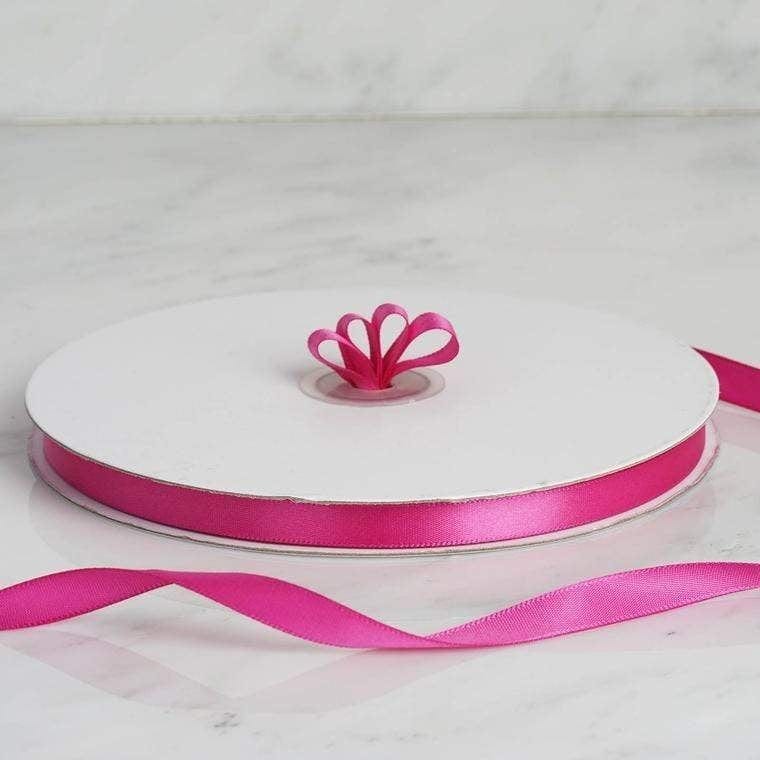 3/8" x 100 yards Single Side Satin Ribbon