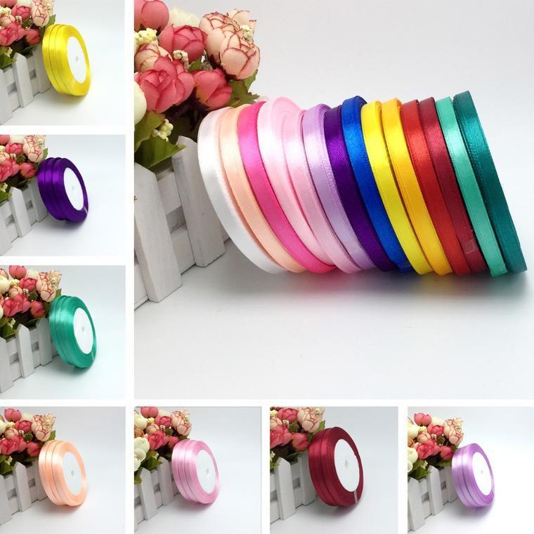 3/8" x 100 yards Single Side Satin Ribbon