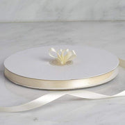 3/8" x 100 yards Single Side Satin Ribbon