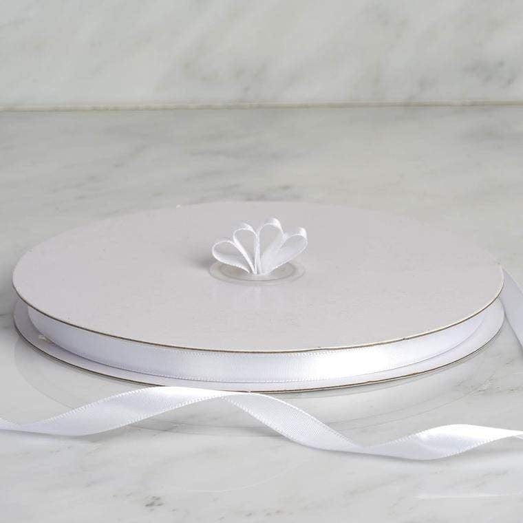 3/8" x 100 yards Single Side Satin Ribbon