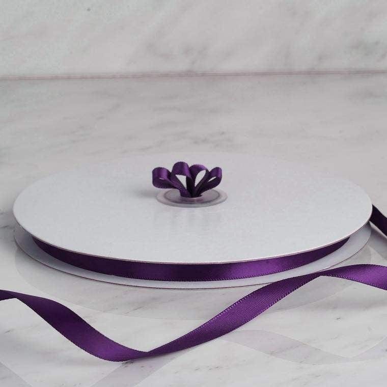 3/8" x 100 yards Single Side Satin Ribbon