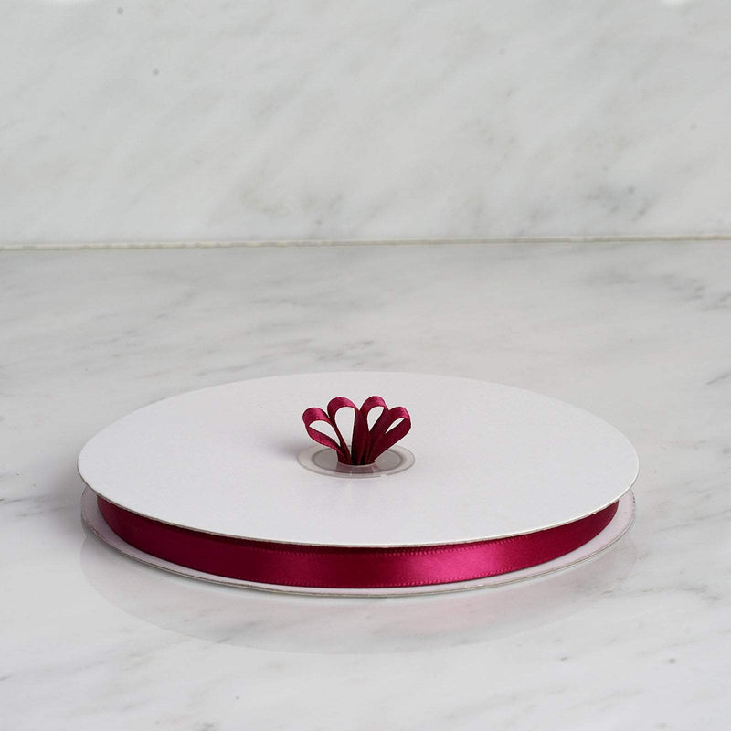 3/8" x 100 yards Single Side Satin Ribbon RIB_SATN_38_BURG