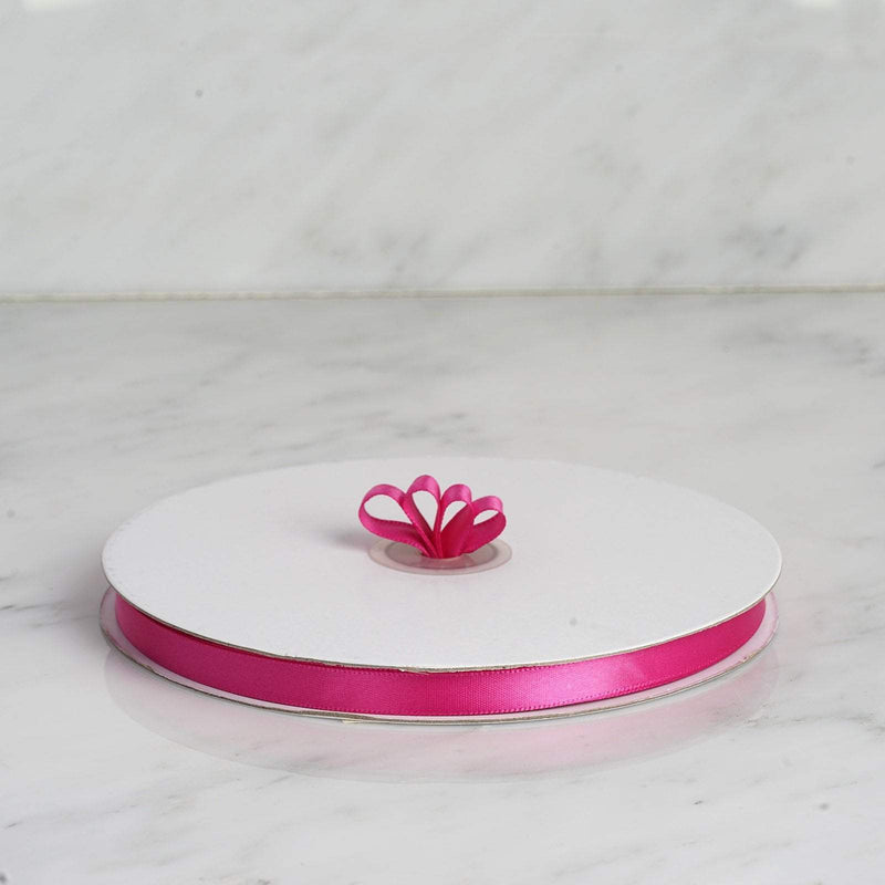 3/8" x 100 yards Single Side Satin Ribbon RIB_SATN_38_FUSH