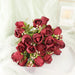 3 Bouquets 13" Silk Rose Bud Artificial Flower Bushes