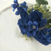 3 Bushes 14" Silk Artificial Carnation Flowers