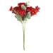 3 Bushes 14" Silk Carnation Flowers Artificial Floral Bouquets ARTI_CARN_002_RED