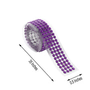 3 ft long Diamond Sticker Tape Roll Self-Adhesive