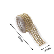 3 ft long Diamond Sticker Tape Roll Self-Adhesive