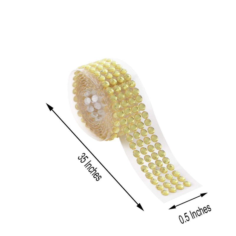 3 ft long Diamond Sticker Tape Roll Self-Adhesive