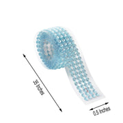 3 ft long Diamond Sticker Tape Roll Self-Adhesive