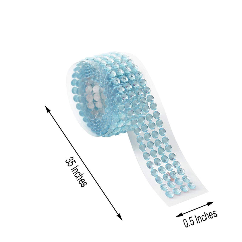 3 ft long Diamond Sticker Tape Roll Self-Adhesive