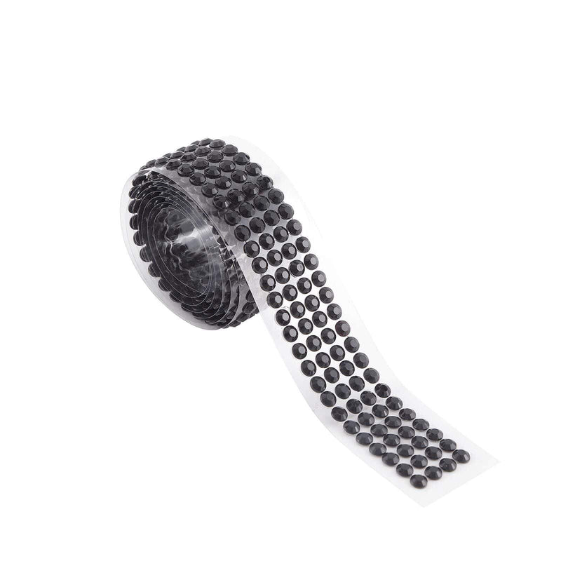 3 ft long Diamond Sticker Tape Roll Self-Adhesive DIA_RST02_BLK