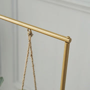 3 ft Swing Metal Cake Stand Hanging Dessert Display Centerpiece - Gold CAKE_STND_SWING01_GOLD