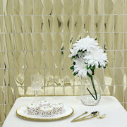 3 ft x 6.5 ft Metallic Rectangle Foil Tassels Fringe Backdrop Curtains