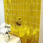 3 ft x 6.5 ft Metallic Rectangle Foil Tassels Fringe Backdrop Curtains