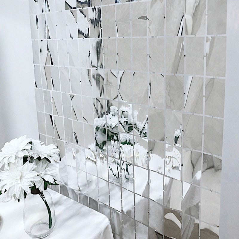 3 ft x 6.5 ft Metallic Rectangle Foil Tassels Fringe Backdrop Curtains