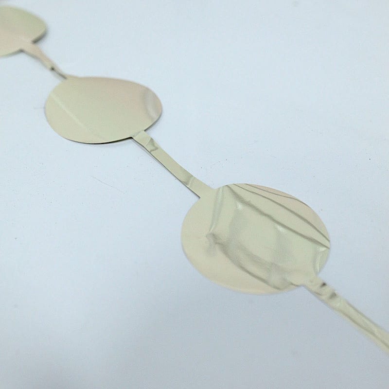 3 ft x 6.5 ft Metallic Round Foil Tassels Fringe Backdrop Curtains