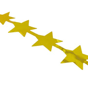 3 ft x 6.5 ft Metallic Star Foil Tassels Fringe Backdrop Curtains