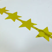 3 ft x 6.5 ft Metallic Star Foil Tassels Fringe Backdrop Curtains