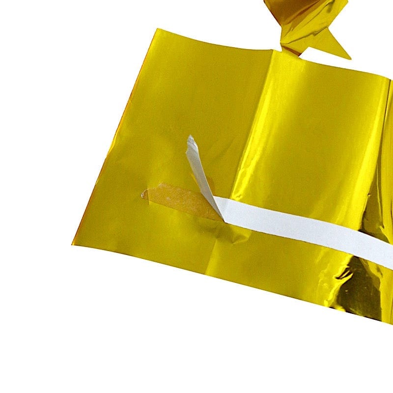 3 ft x 6.5 ft Metallic Star Foil Tassels Fringe Backdrop Curtains