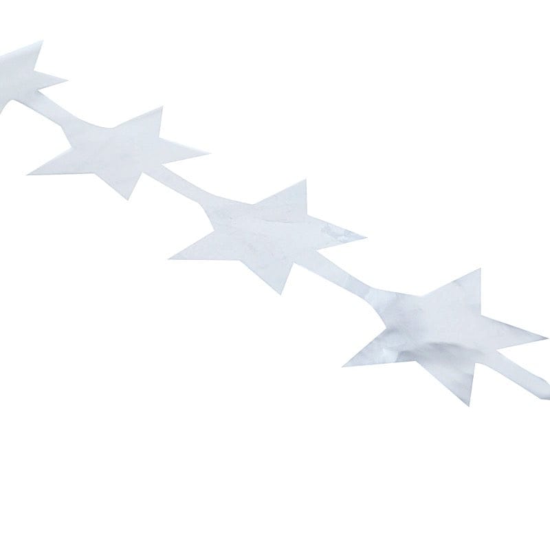 3 ft x 6.5 ft Metallic Star Foil Tassels Fringe Backdrop Curtains