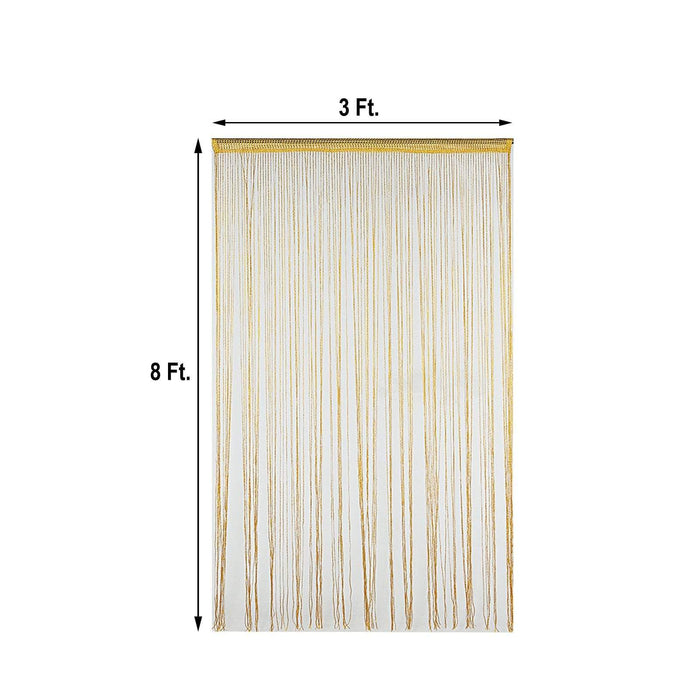 Silver and Gold Fringe Wall, Tablecloth Backdrop, Tassel Wall