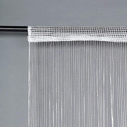 3 ft x 8 ft Silk Tassels Fringe Backdrop Curtain
