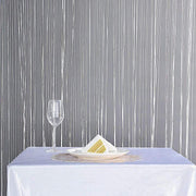 3 ft x 8 ft Silk Tassels Fringe Backdrop Curtain