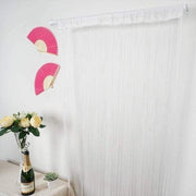 3 ft x 8 ft Silk Tassels Fringe Party Backdrop