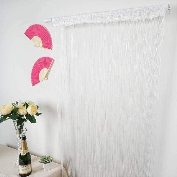3 ft x 8 ft Silk Tassels Fringe Party Backdrop