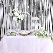 3 ft x 8 ft Sparkling Metallic Foil Fringe Curtain