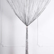 3 ft x 8 ft Sparkling Metallic Foil Fringe Curtain