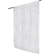 3 ft x 8 ft Sparkling Metallic Foil Fringe Curtain