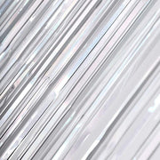 3 ft x 8 ft Sparkling Metallic Foil Fringe Curtain