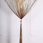 3 ft x 8 ft Sparkling Metallic Foil Fringe Curtain