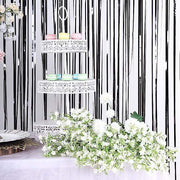 3 ft x 8 ft Sparkling Metallic Foil Fringe Curtain