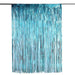 3 ft x 8 ft Sparkling Metallic Foil Fringe Curtain CUR_PVC01_024