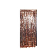 3 ft x 8 ft Sparkling Metallic Foil Fringe Curtain CUR_PVC01_054