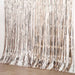 3 ft x 8 ft Sparkling Metallic Foil Fringe Curtain CUR_PVC01_CHMP
