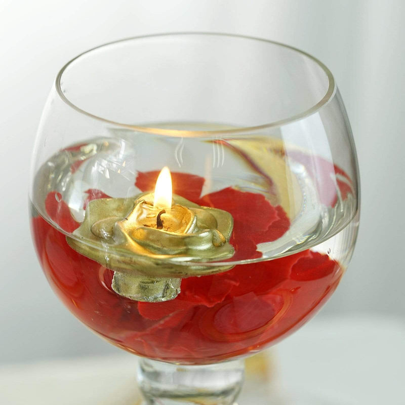 3 Glass Globe Candle Holders Wedding Vases Centerpieces - Clear VASE_A25