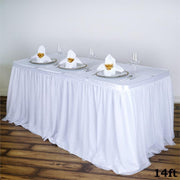 3 Layers Tulle Table Skirt