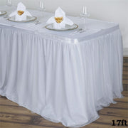 3 Layers Tulle Table Skirt SKT_T02_WHT_17