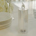 3 LED Candles 6" Battery Operated Diamond Pillar Candle Lights - Warm White LED_CAND_PL08_CLR