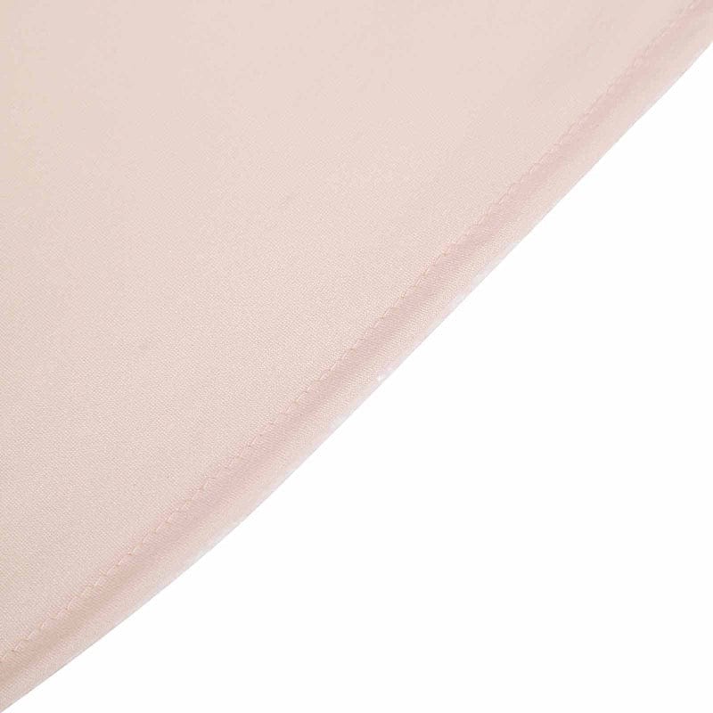 3 Matte Fitted Spandex Round Top Wedding Arch Backdrop Stand Covers Set