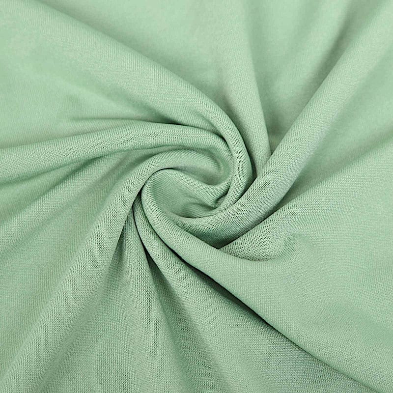 3 Matte Fitted Spandex Round Top Wedding Arch Backdrop Stand Covers Set