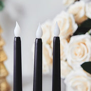 3 pcs 11" tall LED Flameless Taper Candles Lights