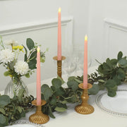 3 pcs 11" tall LED Flameless Taper Candles Lights